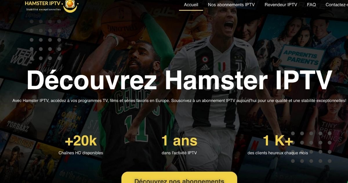 Hamster IPTV - Service IPTV 4K