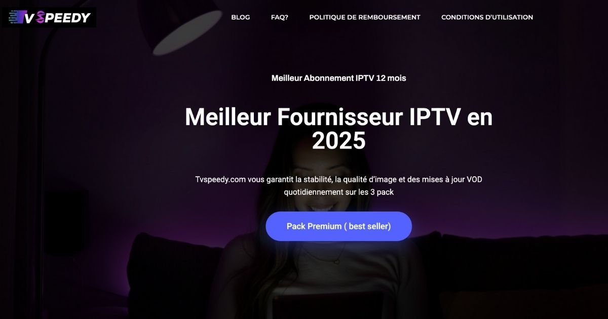 TVspeedy - Fournisseur IPTV spécialisé sport